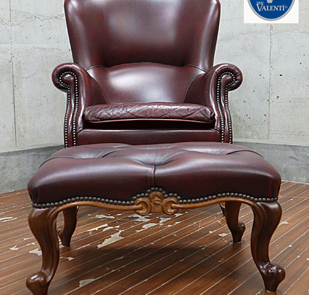 VARO,S.A. VALENTI】バロッサ バレンティ 総革 アームチェア/1人掛け