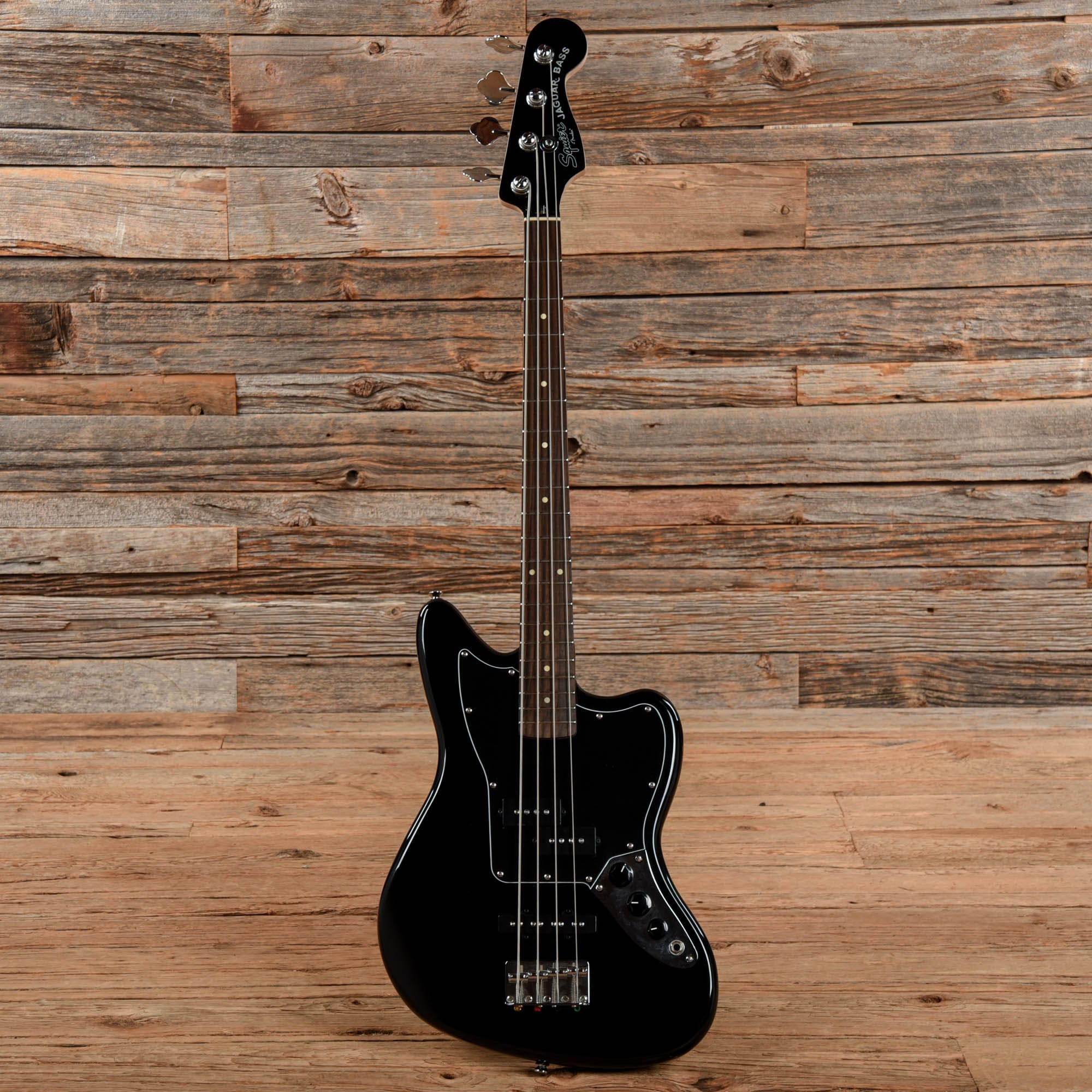 Squier Vintage Modified Jaguar Bass Special SS Black 2016