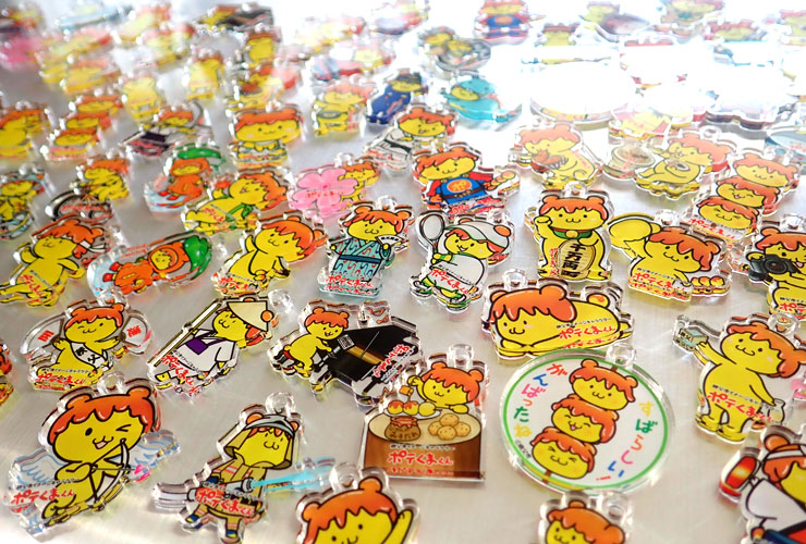 ポテくま君アクリルキーホルダー販売中 – 秩父観光協会