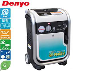 Denyo GE-900IV インバーター発電機 動作良好・保証付】DENYO