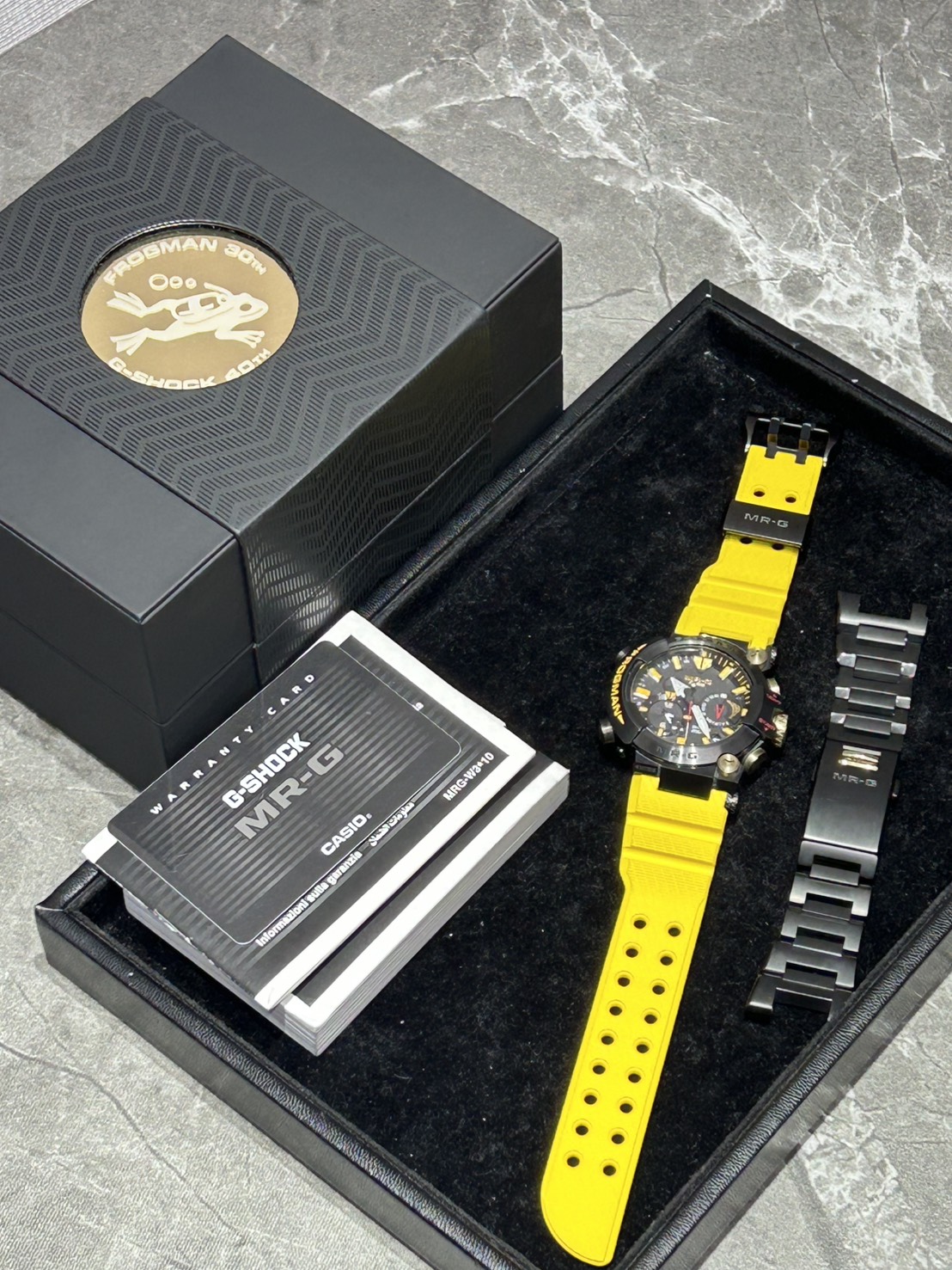 700本限定】CASIO(カシオ) MR-G フロッグマン【保証書日付ブランク