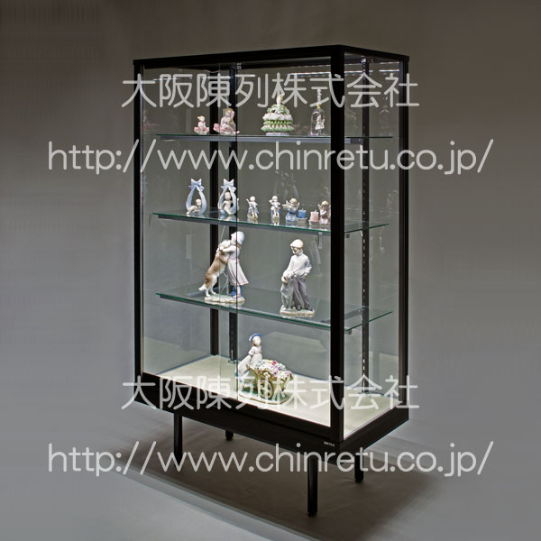 LLADRO 純正 ガラスケース ショーケース 背面鏡 人形ケース リヤドロ