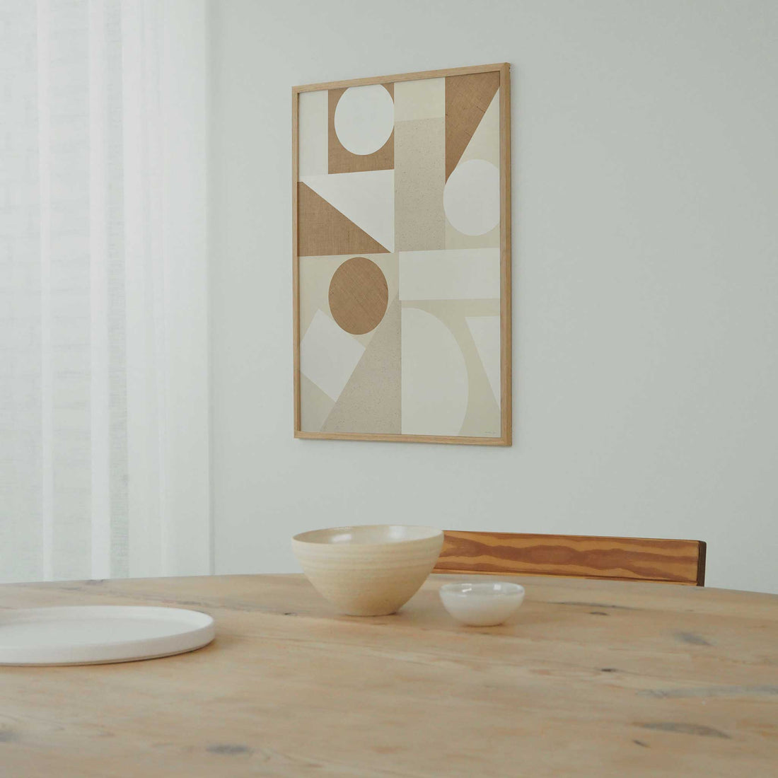 Atelier Cph ポスター 50×70 Object Blanc No27 Atelier Cph アート