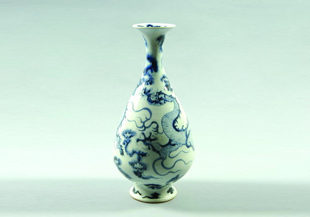 中国美術 青花 人物紋 瓶 高27cm 朗吟閣製 款(HA370) - メルカリ 中国美術