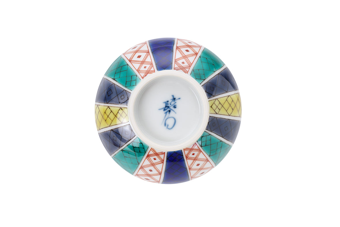 2月上旬順次発送】桃染のひな 親王盃 松に梅・松に藤 繧繝 – 上出長右