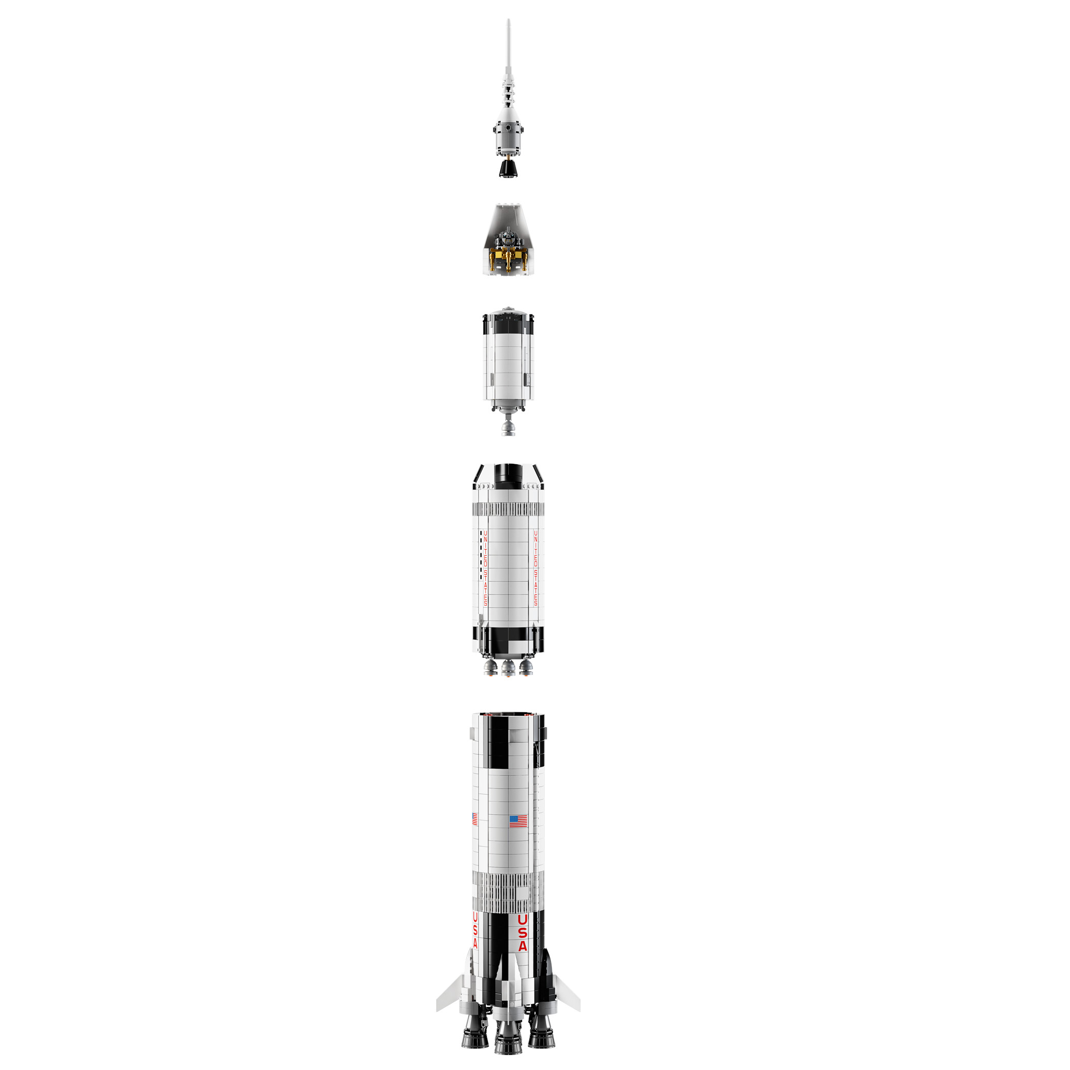 LEGO® Ideas Sets: 92176 LEGO® NASA Apollo Saturn V N