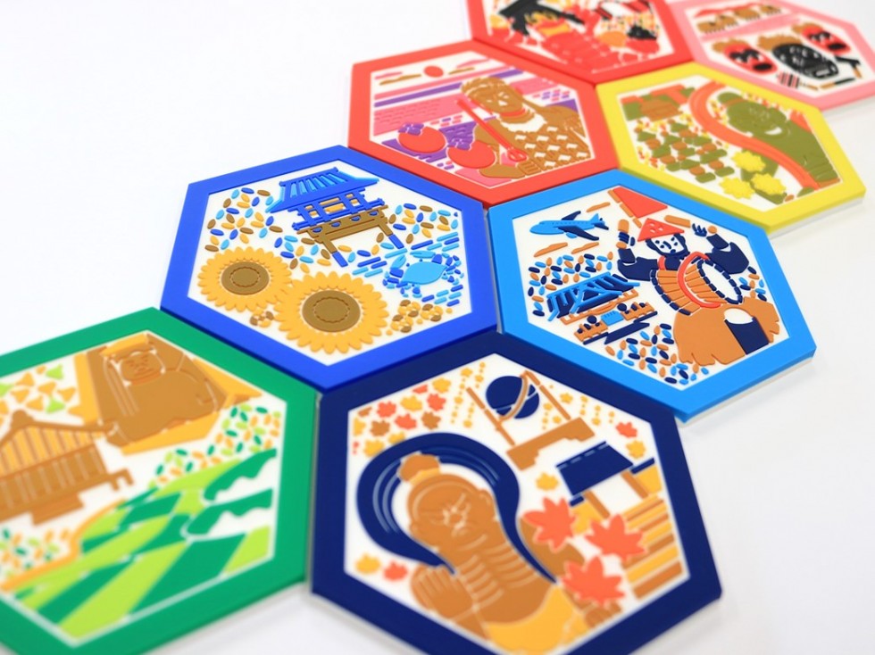 日本遺産くにさきのラバーコースター第4弾が完成しました！ - 文化財室