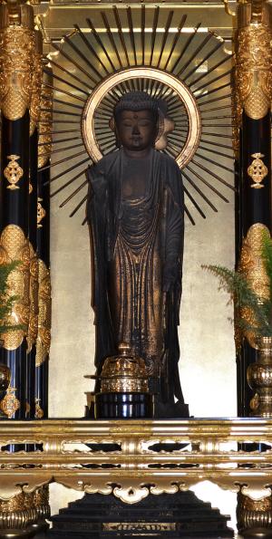 木造阿弥陀如来立像（もくぞうあみだにょらいりゅうぞう） - 福山市