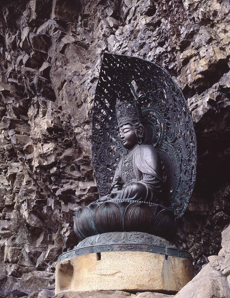 宝山寺弥勒菩薩坐像 | 生駒市デジタルミュージアム