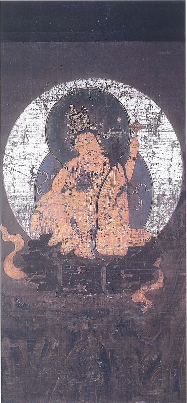 第38回 中世仏教画の逸品 絹本着色如意輪観音像（けんぽんちゃくしょく