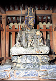 木造虚空蔵菩薩像 ｜群馬県みどり市