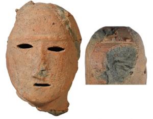 人物埴輪頭部(塙平古墳出土)／那須烏山市公式ホームページ