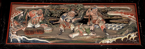 全性寺本堂の欄間彫刻 - 太田市ホームページ（文化財課）