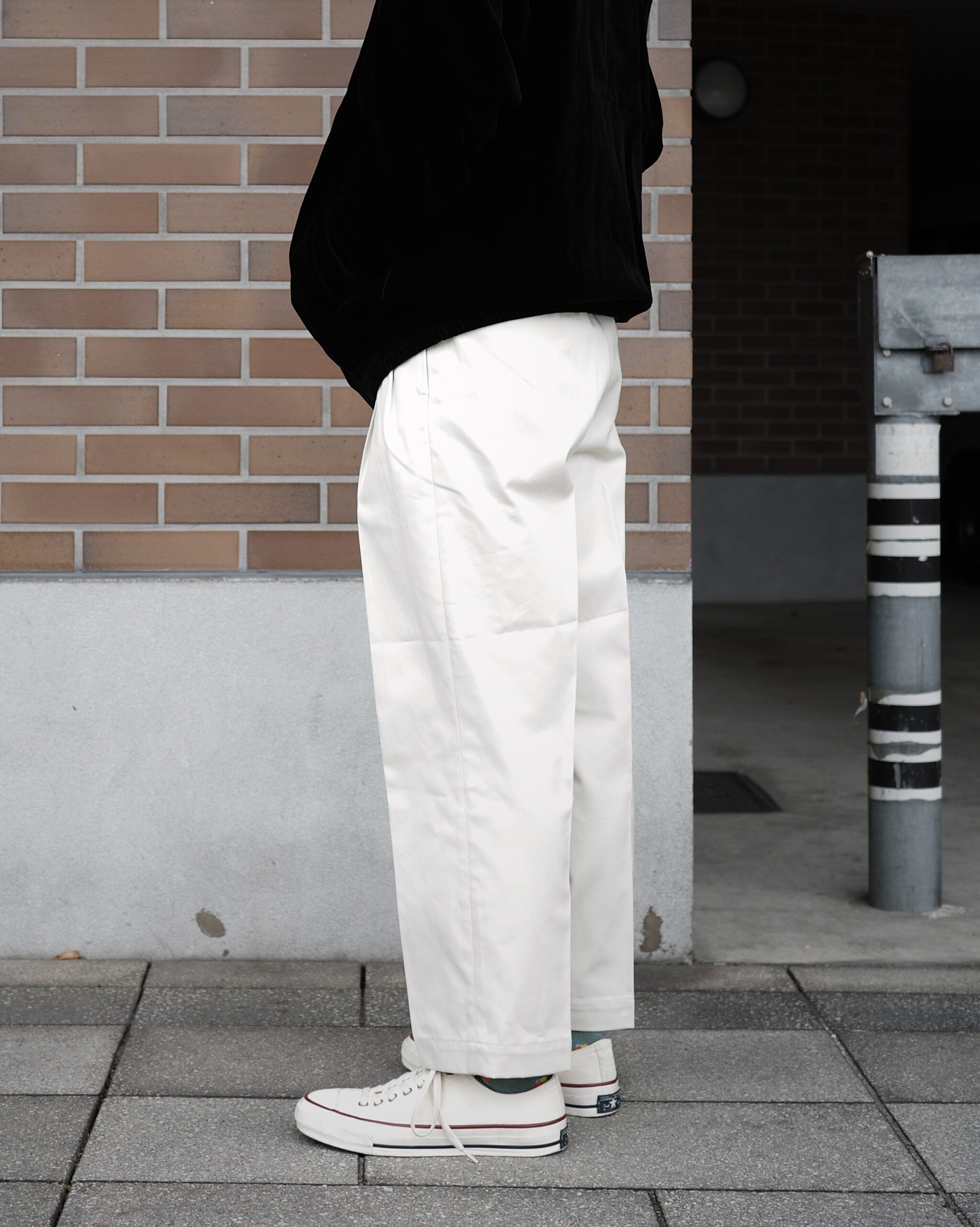 WACKO MARIA】DOUBLE PLEATED CHINO TROUSERS | CIENTO BLOG
