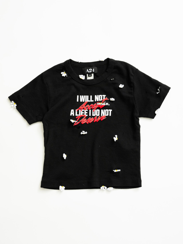 A24 Maxxxine オンラインセラミックス ブラック Tシャツ Lサイズ A24