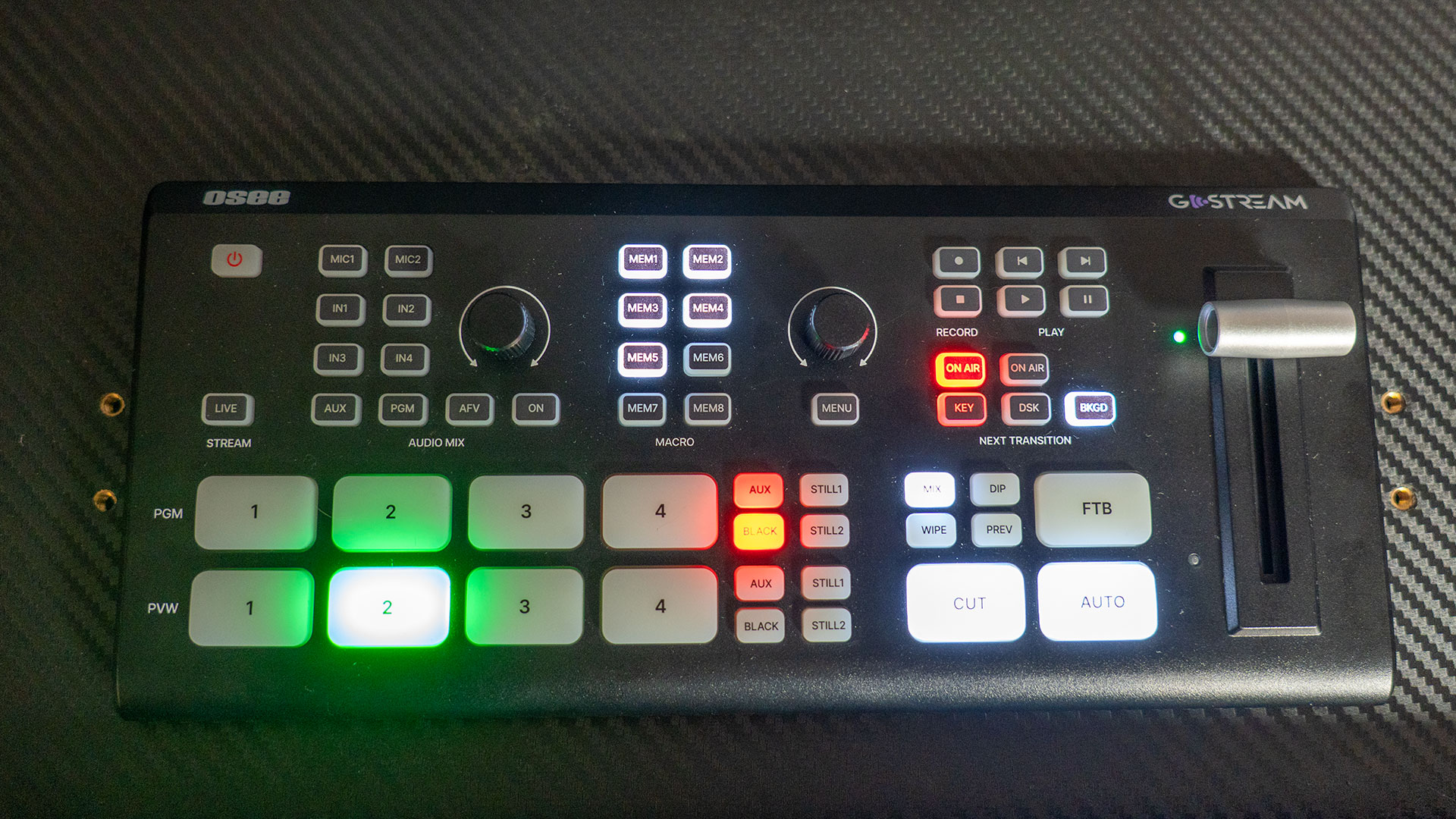 OSEE GoStream Deck Introduced - A Portable 4-Input Video Switcher