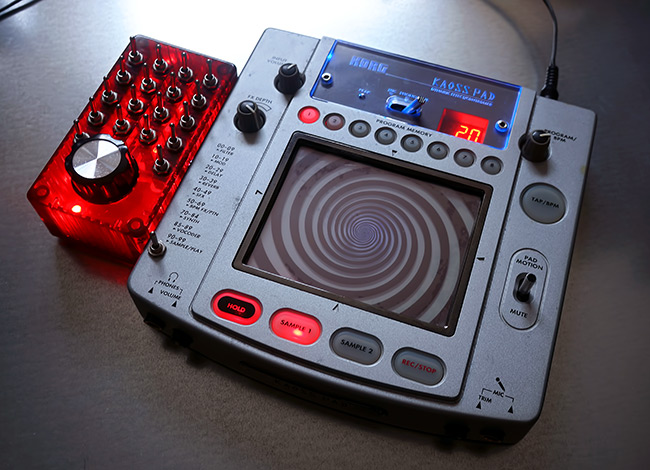 ホセ】緑0721 KORG kaoss pad2 KP2 エフェクター ホセ】緑0721 KORG