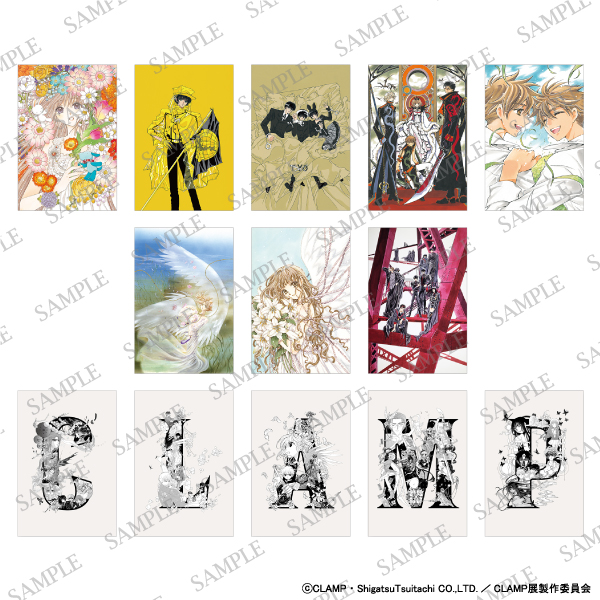 CLAMP X キャラクターカード 14種 CLAMP X キャラクターカード 14種 X