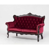 ロココ調猫脚(猫足) ソファ 【公式】クラシックデモダン アンティーク