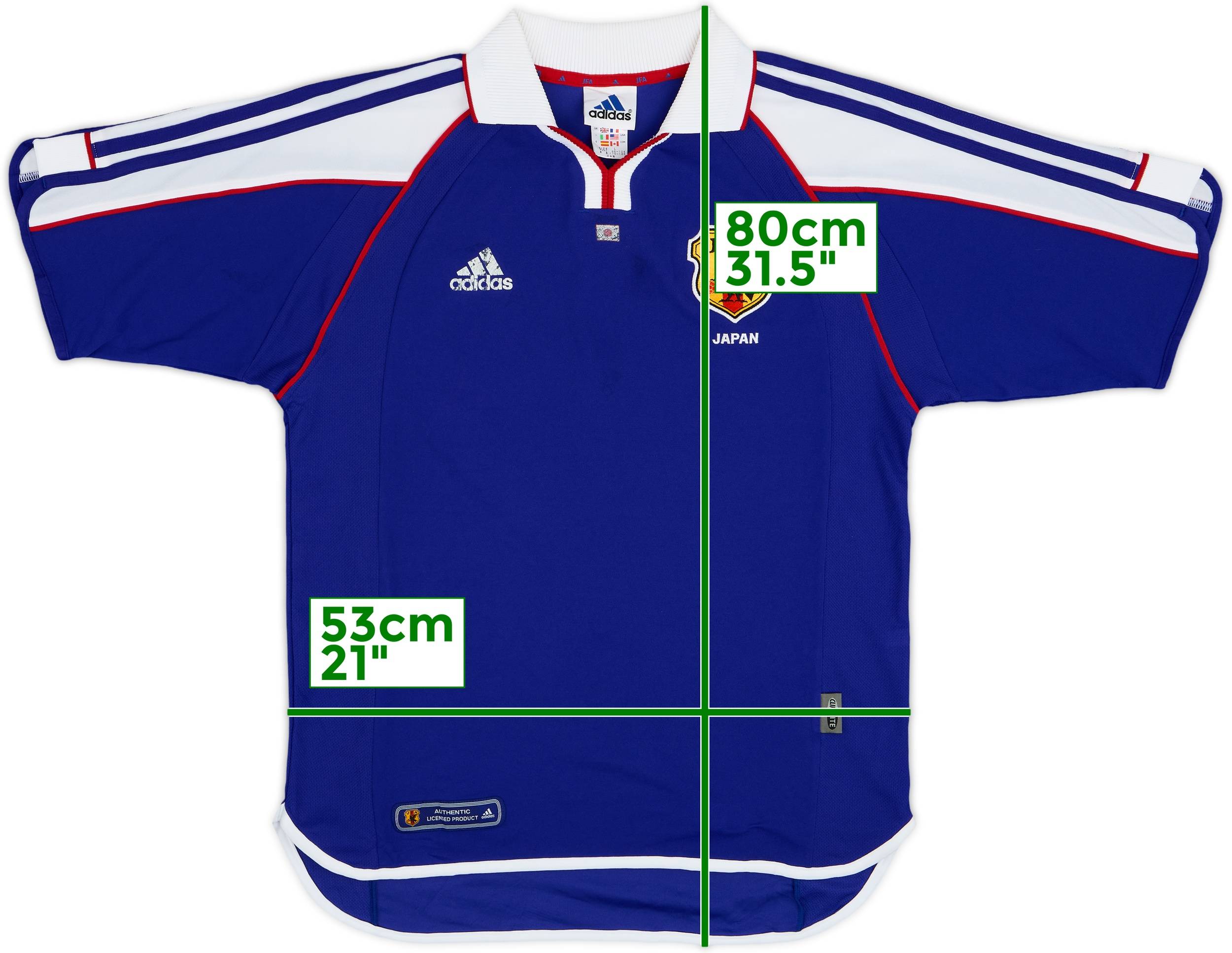 2000-01 Japan Home Shirt - 5/10 - (L)