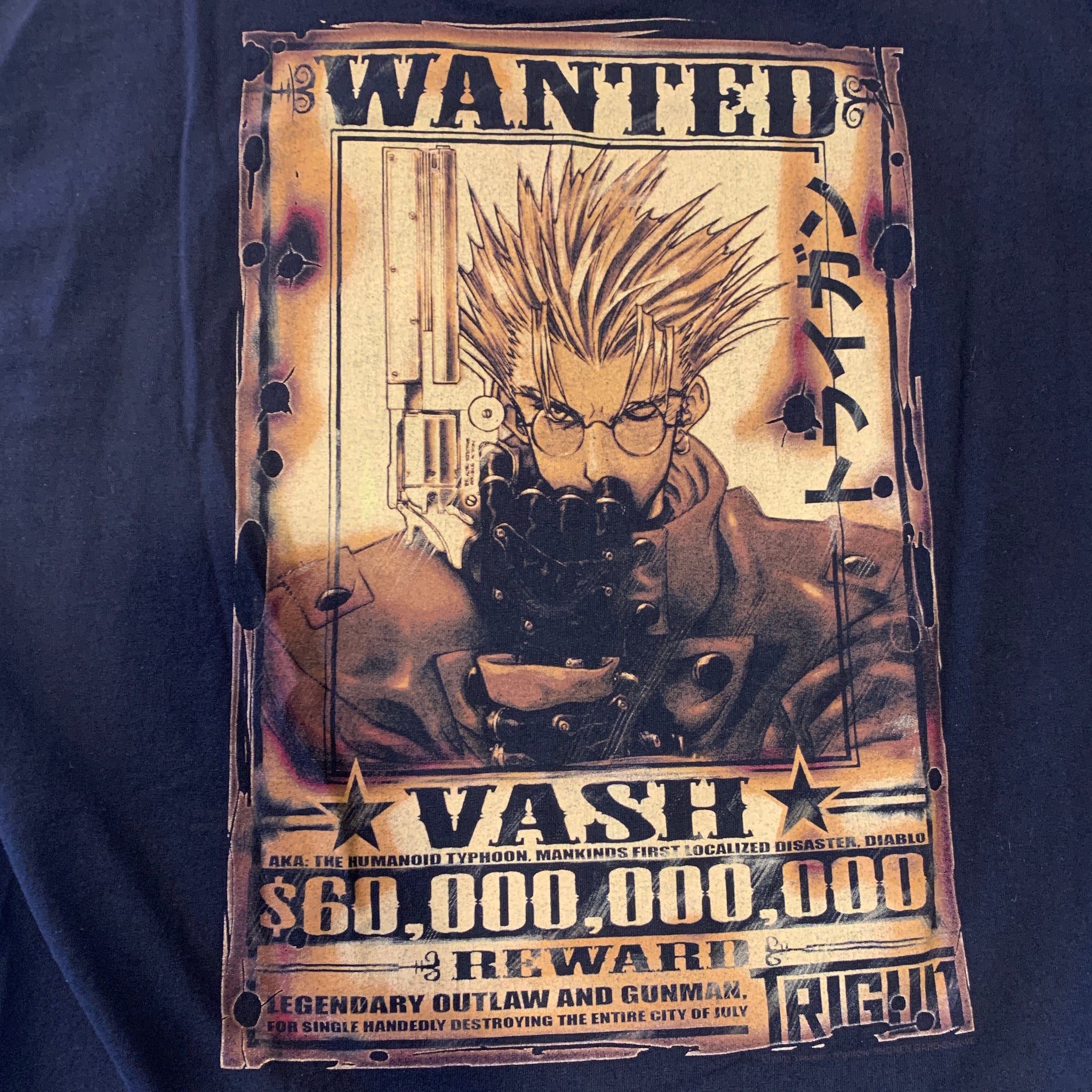 トライガン Vash the Stampede WANTEDポスター