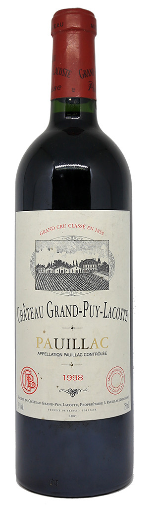 Pauillac-Château GRAND-PUY-LACOSTE 1998 - Clos des Millésimes