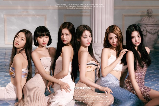 LESSERAFIM ルセラフィム メンバー全員お見送り会 DIFFERENT LE