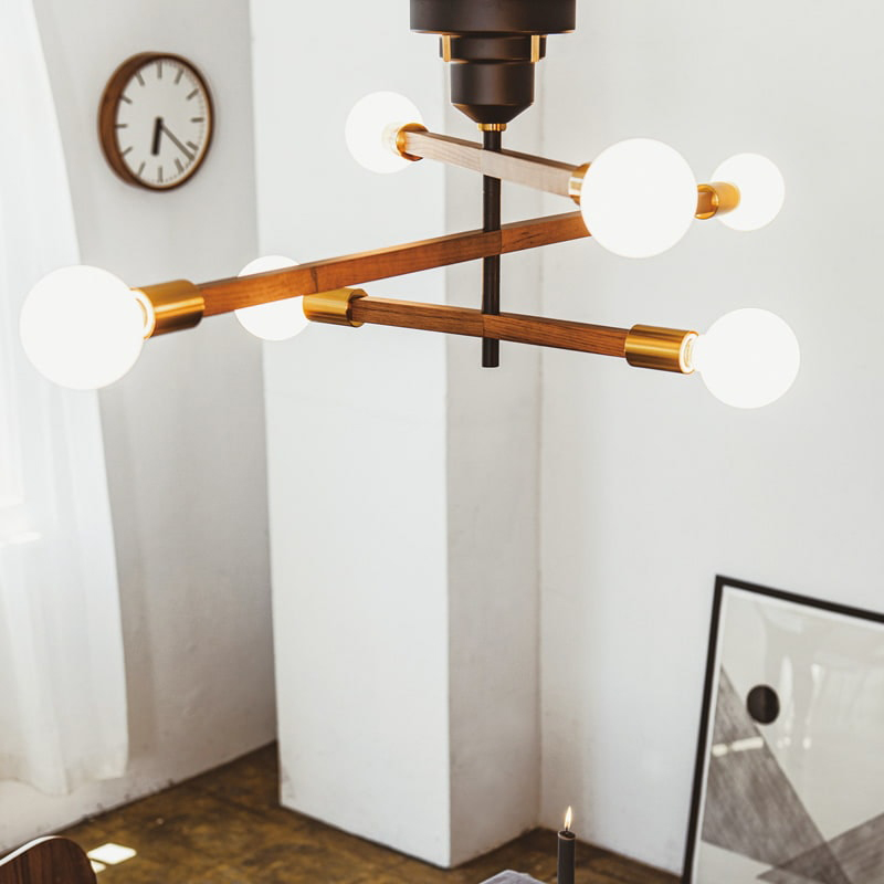 アストルバウム【Astre baum/ブラック】シーリングライト アストル