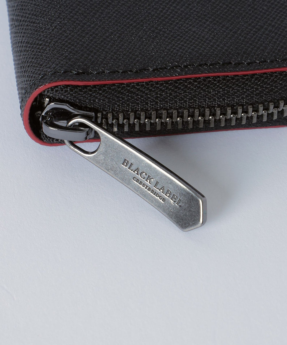 バイカラークレストブリッジチェックスマートキーケース（ウォレット