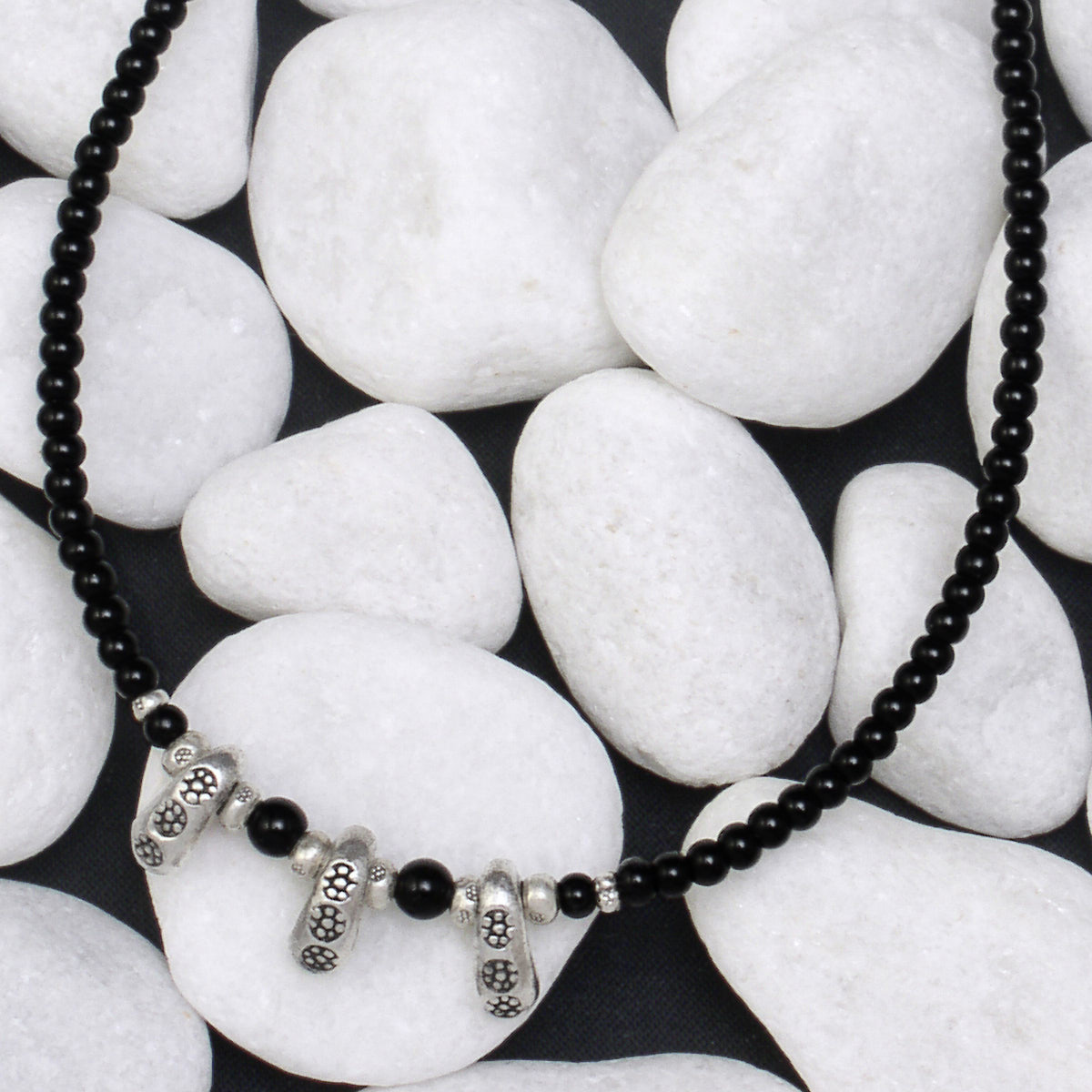 オールドDziビーズアンティーク カーネリアン管玉(50個) マーラー