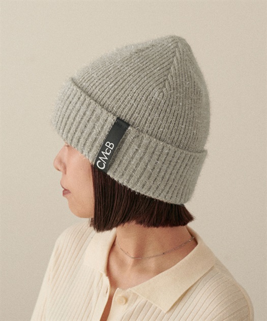 ☆最終価格☆値下げ応相談☆キャピタル ベージュ 編み込みニット帽