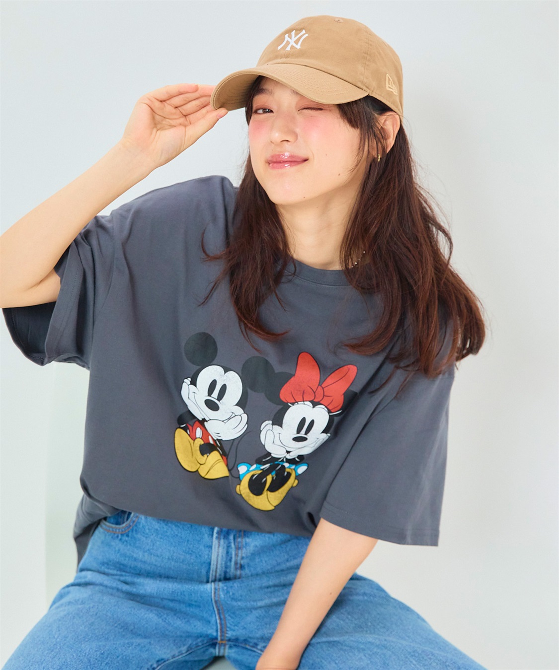B'z DISNEY ディズニー コラボ Tシャツ Bタイプ 黒 Sサイズ 30th