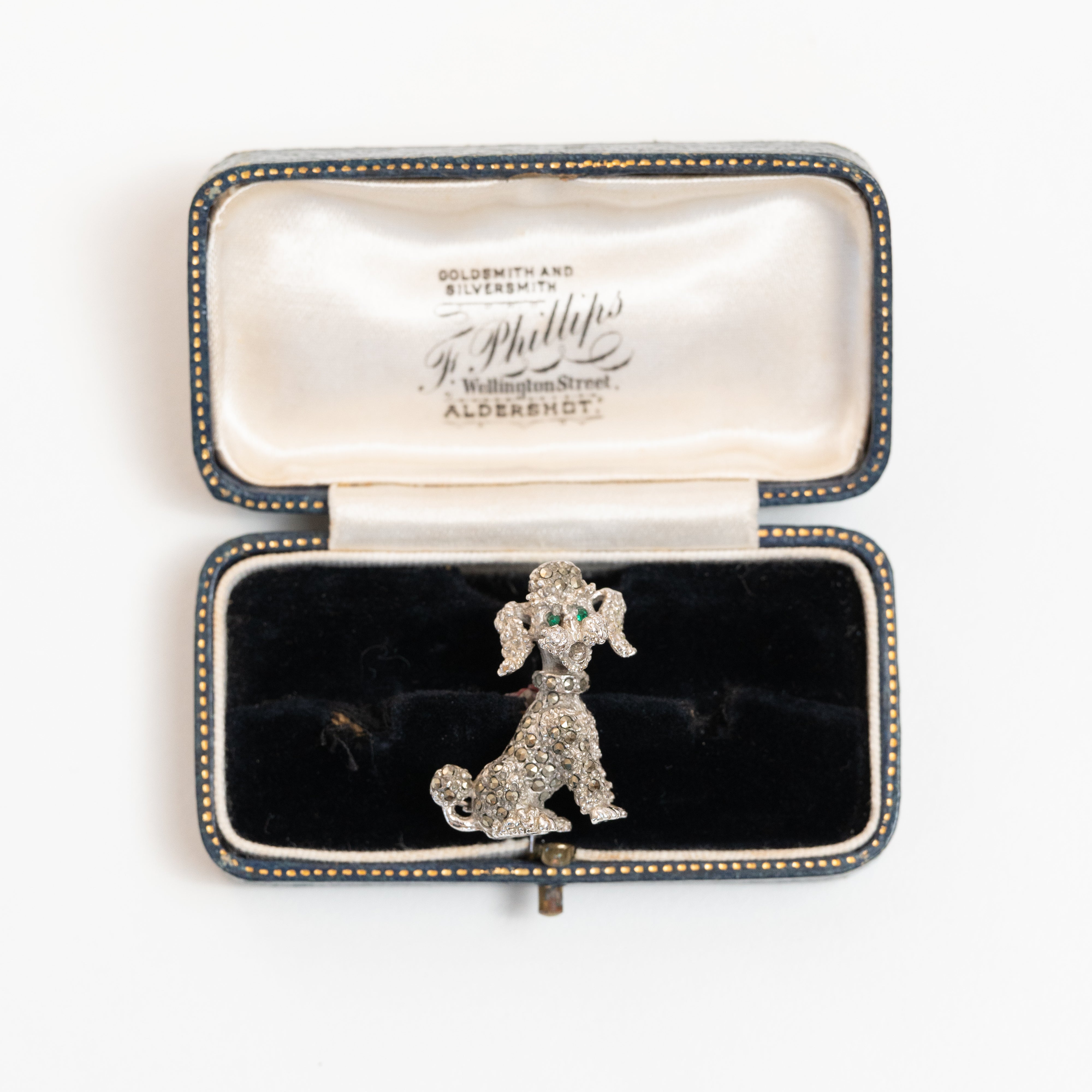 マーカサイト ブローチ アンティーク】ツバメブローチ マーカサイト