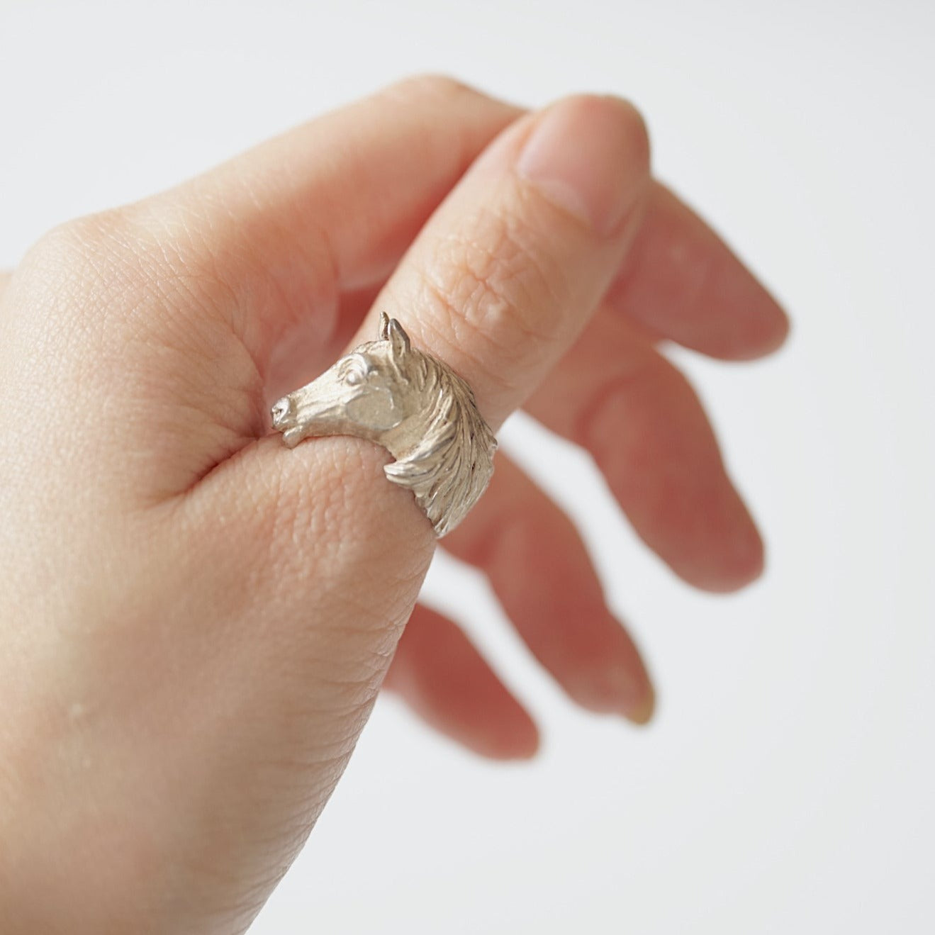 エルメス HERMES 馬 シュバル ホース ブローチ シルバー 美品 エルメス