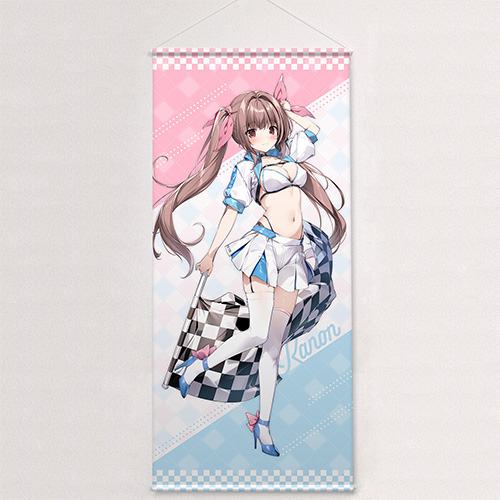 karory先生]描き下ろし特大タペストリー（蒼海夏音／レースクイーン