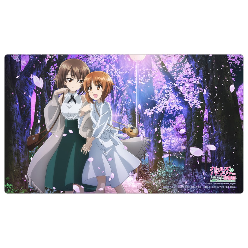 ガールズ＆パンツァー ガルパン 最終章 ラバーマット アンチョビ