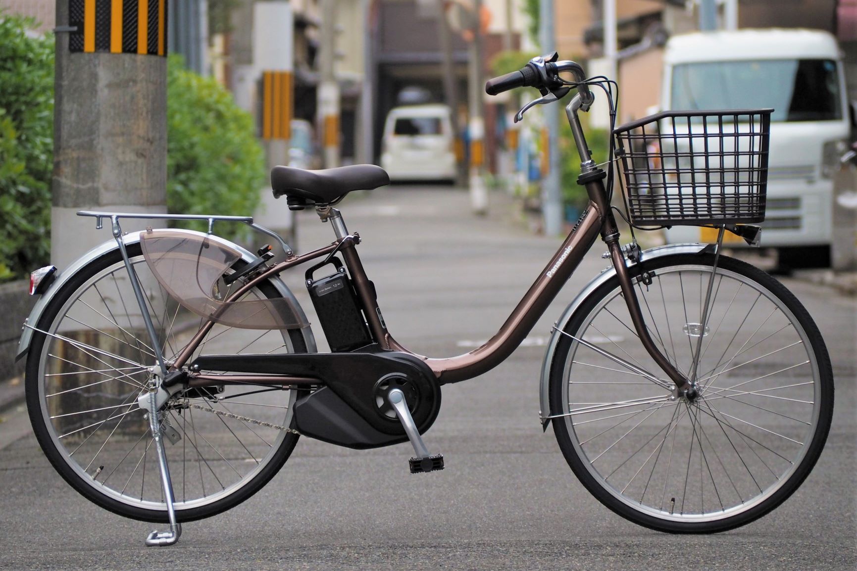 電動アシスト自転車】Panasonicのしっかり走れる軽量フレームのViVi