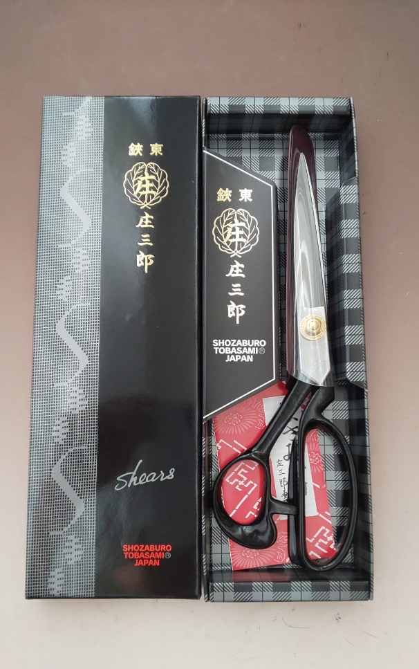 庄三郎 洋裁鋏(裁ち鋏・ラシャ切鋏) 標準型 240mm A-240 / 建築金物