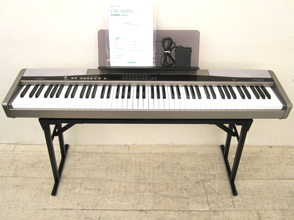送料無料 電子ピアノ CASIO Privia PX-500L カシオ電子ピアノ Privia