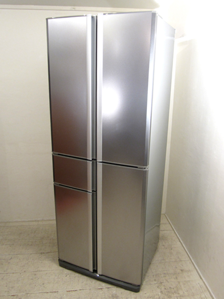 中古】三菱 435L フレンチドア冷蔵庫 即決 中古】三菱 435L フレンチ