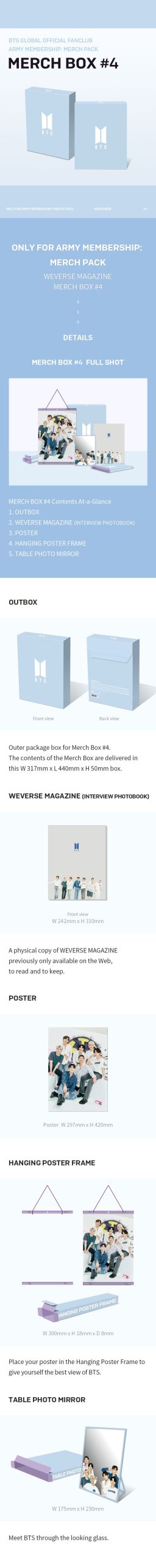 BTS ARMY MEMBERSHIP MERCH PACK 04 - A-KPOP