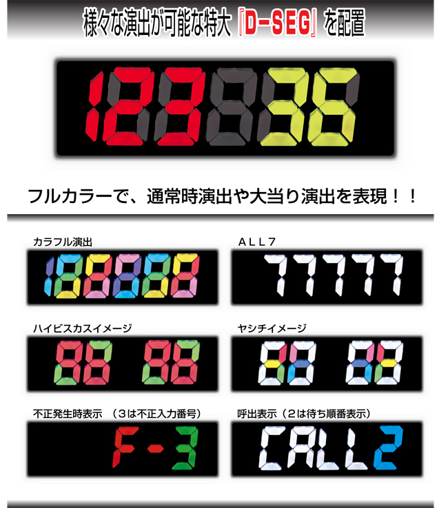 中古】デー太郎ランプMEGA10 【D-SEG・差枚数・ART機能・スランプ