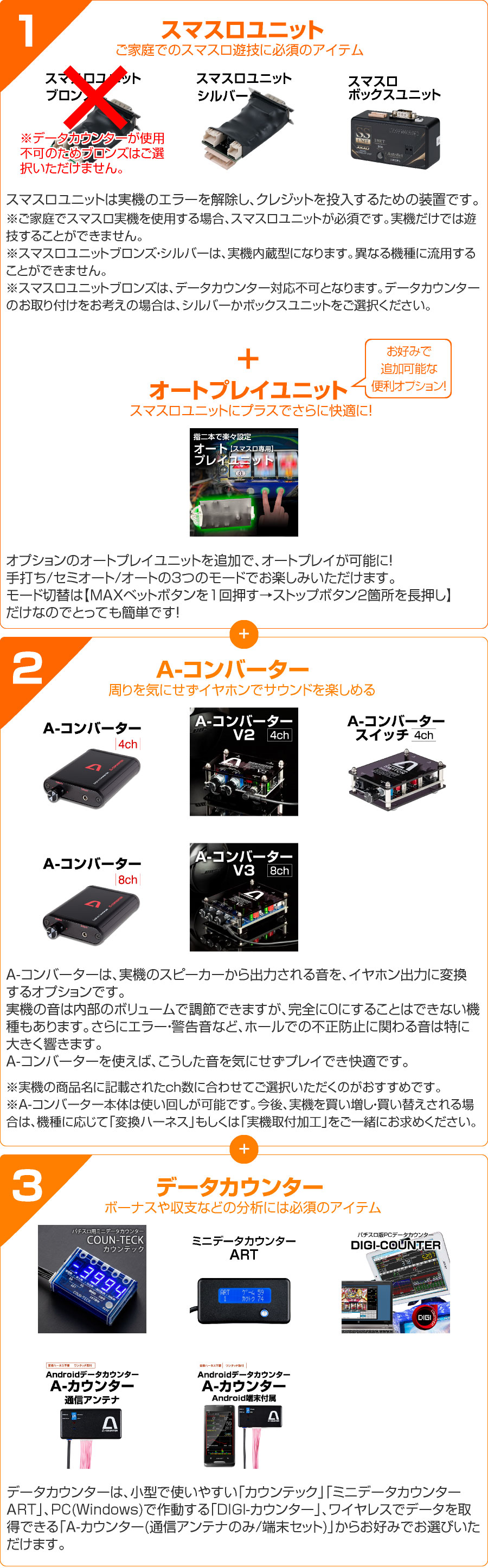 スマスロ SAO データカウンター 2chイヤホンコンバーター セット 楽天