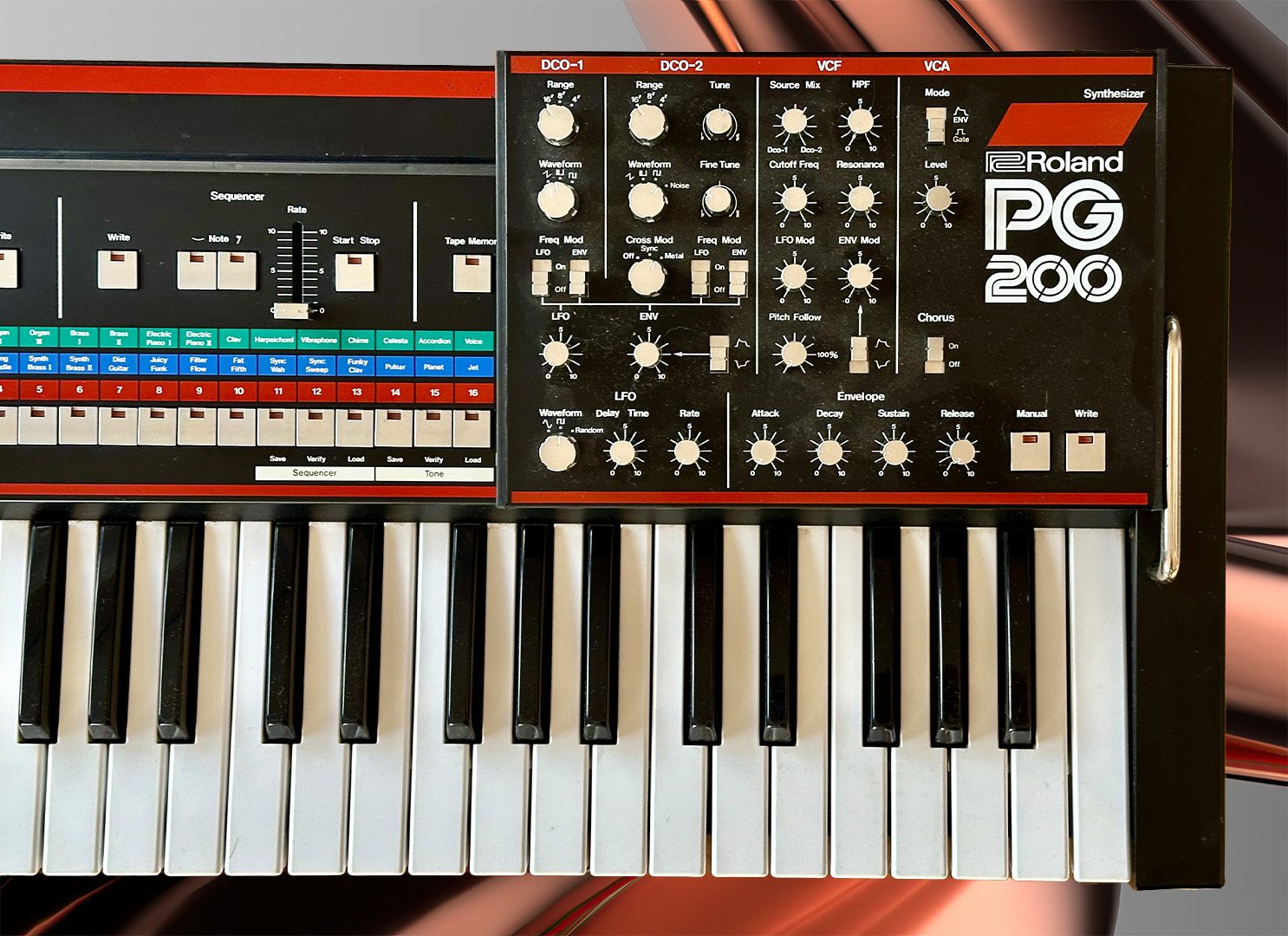 1円～ ROLAND/ローランド シンセサイザー PG-200 JX-3P ハードケース