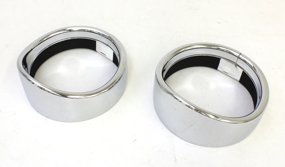 パッシングライト・バイザートリムリング - Harley Davidson