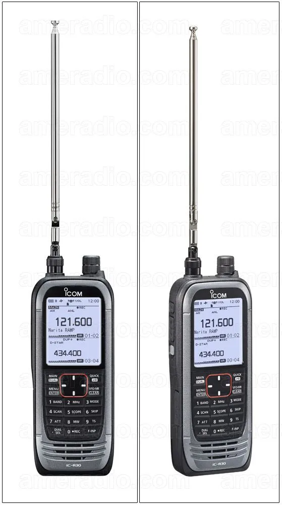 Icom R30 Wideband Scanning Portable Receiver Unblocked