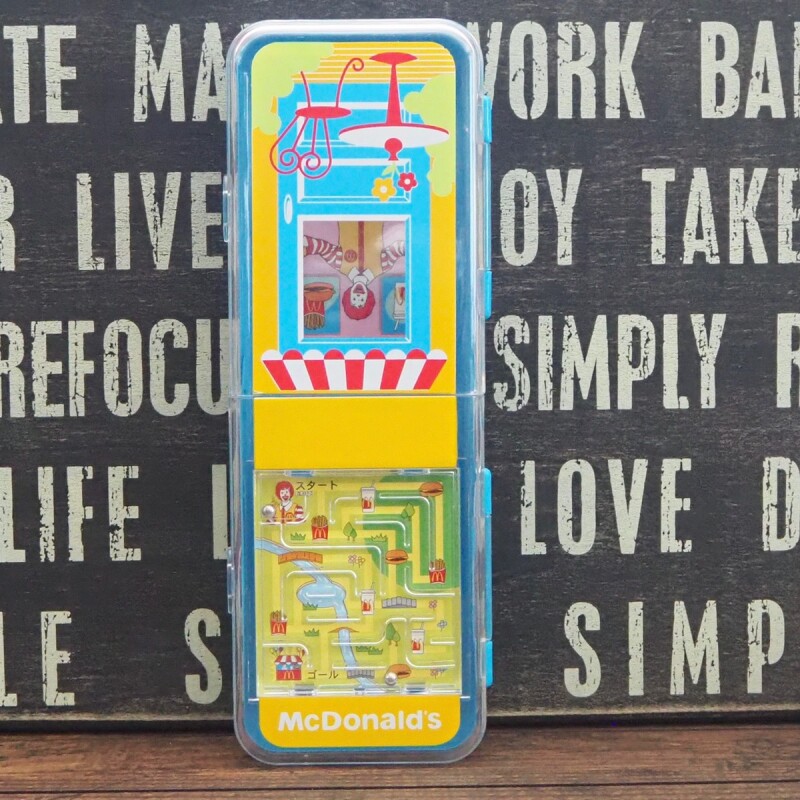 1990年代McDonald's 筆箱：非売品 ロナルド・マクドナルドデザイン