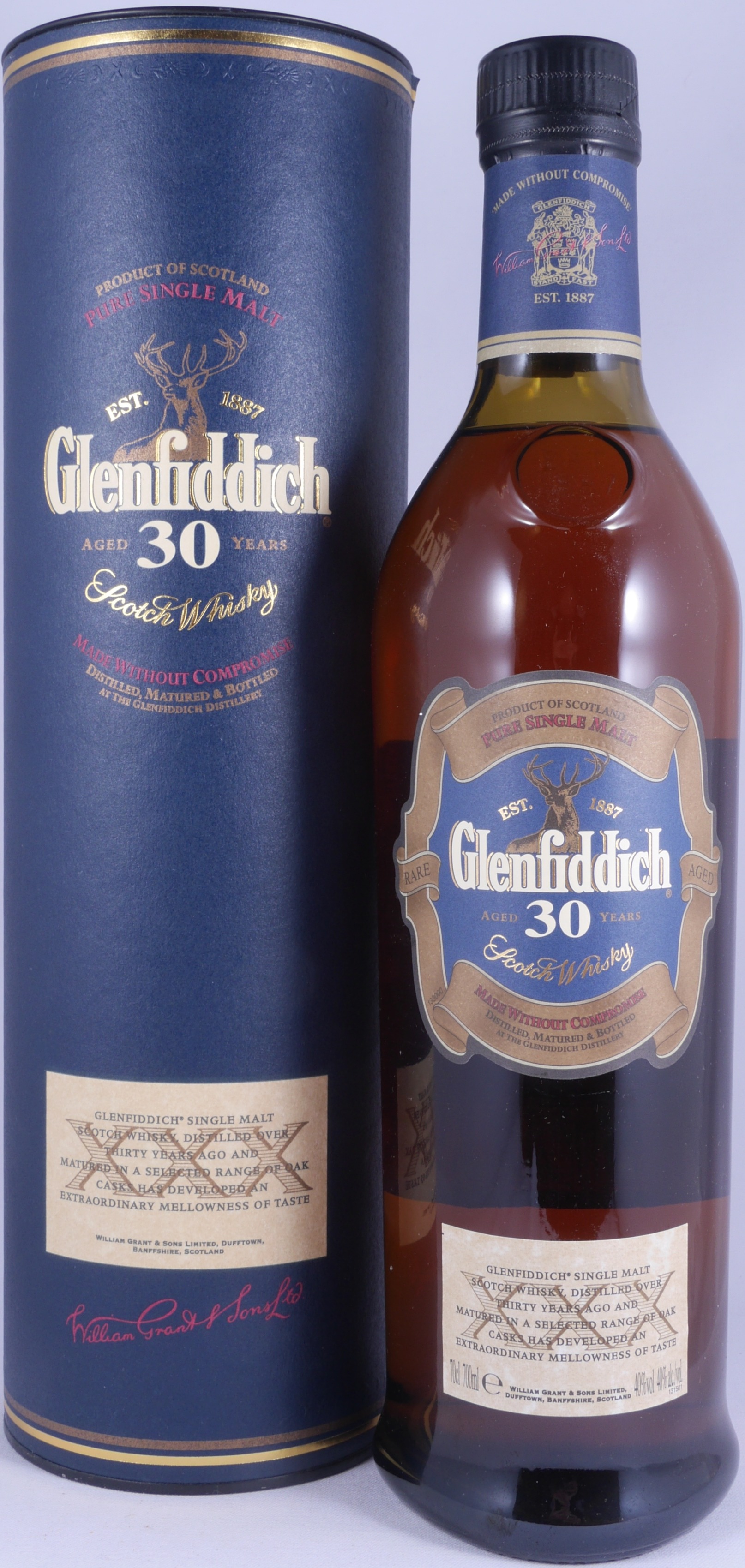 Glenfiddich 30 Year Release 2006 Single Malt Scotch Whisky 40.0% ABV