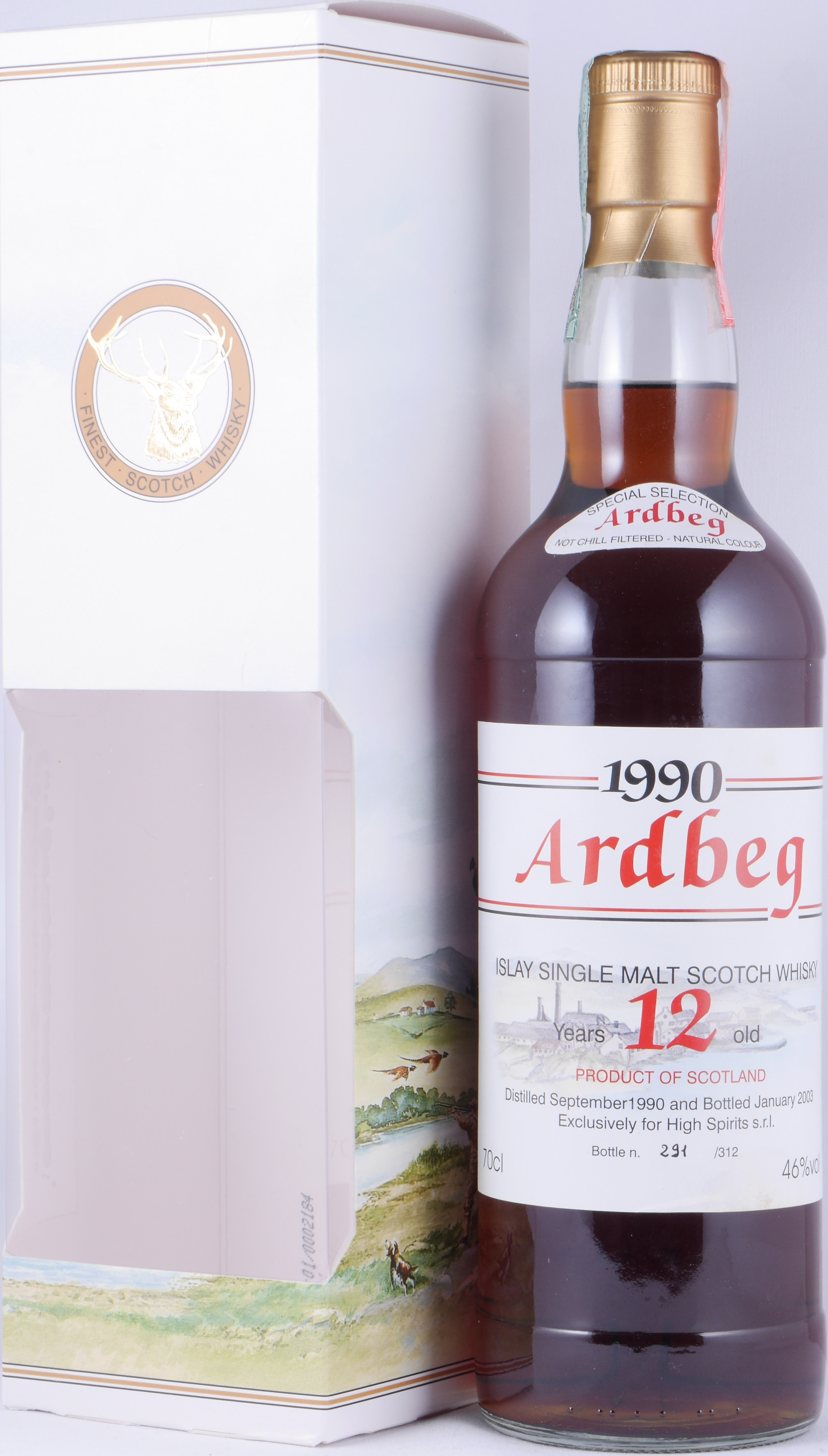Ardbeg 1990 12 Year Dark Sherry Special Selection Scotch Whisky 46.0%