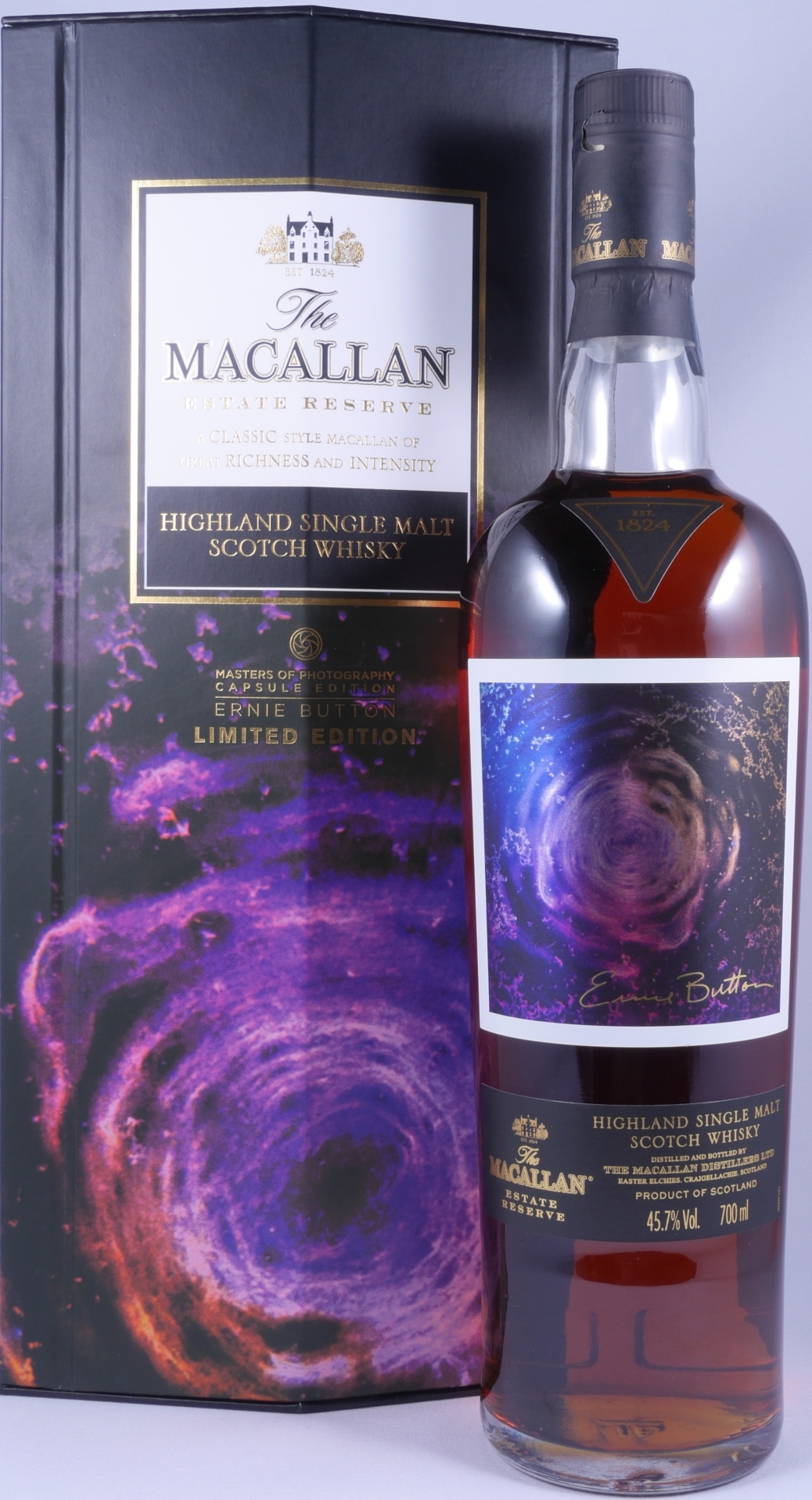 Macallan Estate Reserve Ernie Button Masters of Photography Whisky